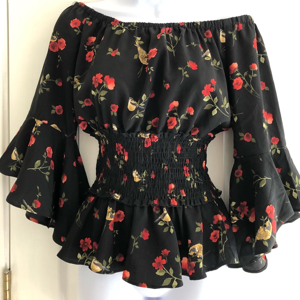 Off the shoulders top